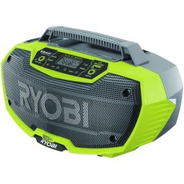 Ryobi Radio de Estación de Trabajo Estéreo Bluetooth 18V con Puerto de Carga USB