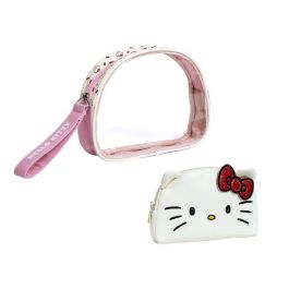 Neceser de Viaje Hello Kitty Rosa 100 % Poliuretano Neceser de Viaje Hello Kitty Rosa 100 % Poliuretano