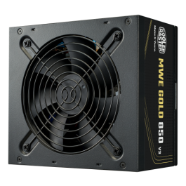 Cooler Master MPE-8506-ACAG-BEU Fuente Alimentación MWE GOLD 850 V3 850W ATX 80 PLUS Gold 24-pin No Modular Negro Precio: 102.50000024. SKU: B15CCXH99N
