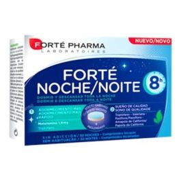 Forté Pharma FORTÉ NOCHE 8 H Complemento para Adormecimiento Rápido y Sueño Reparador con Melatonina, Valeriana y Pasiflora Comprimidos 30 unidades Precio: 12.4999996. SKU: B19DMQDGB9