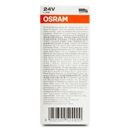 Osram OS2741 Lámpara de Recambio 1.2W 24V W2x4.6d, Luz Posición e Interior Coche - Pack 10 Unidades Original