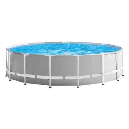 Piscina prism frame d457x122 cm(c/bomba filtro+esc Piscina prism frame d457x122 cm(c/bomba filtro+esc