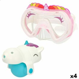 Set de pistola de agua y máscara de buceo Eolo Unicornio 14,5 x 10 x 6,5 cm (4 Unidades) Precio: 36.68999994. SKU: B1JXVNM7K2