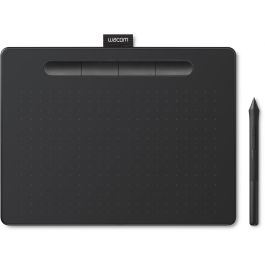 Wacom Intuos M CTL-6100K-B Tableta Gráfica Inalámbrica, Área de Trabajo 216 x 135 mm, USB, Color Negro