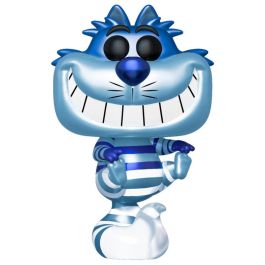 Funko POP Disney Make a Wish Cheshire Cat Metallic - Figura de Vinilo 9cm de Alicia en el País de las Maravillas