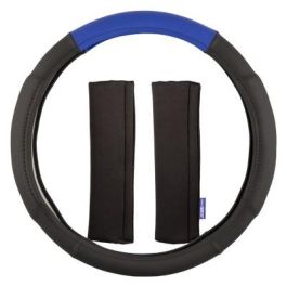 Funda Volante+Almohadilla N-Az Sparco Negro-Azul Cs10 SPC1111KAZ Funda Volante+Almohadilla N-Az Sparco Negro-Azul Cs10 SPC1111KAZ