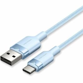 Cable USB 2.0 Tipo-C Vention CTNLF/ USB Tipo-C Macho - USB Macho/ Hasta 60W/ 480Mbps/ 1m/ Azul Precio: 4.49999968. SKU: B1K7D43HSV