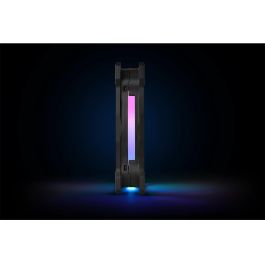 Thermaltake Riing Duo 12 RGB Radiator Fan 120mm 3 Pack, Ventilador Premium LED Multi, Negro