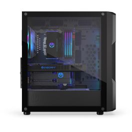 Endorfy Regnum 400 ARGB Black - Caja Torre PC ATX/Micro-ATX/Mini-ITX con Iluminación Multi y Ventana Lateral de Vidrio Templado