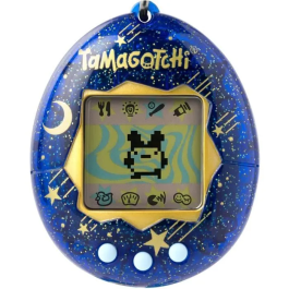 Bandai Tamagotchi original BAN1695823145961 Noche estrellada mascota electrónica virtual con pantalla a color, 3 botones y juegos