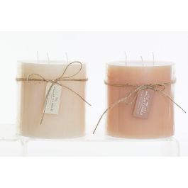 DKD Home Decor Vela Decorativa de Cera Cuadrada para Hogar Colección Basicos 90 Horas Crema Beige 12x12x12 cm Juego 4 Unidades Precio: 50.58999957. SKU: B18WD58SWJ
