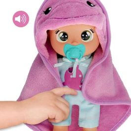Imc Toys Bebé Llorón Hora del Baño Muñeco Dana o Zoe 30 cm - Balbucea y llora al mojarse, con 2 accesorios y pilas incluidas - Modelos Surtidos