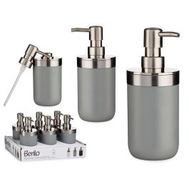 Dosificador Plateado Gris 350Ml Berilo 8X17CM (12 Unidades) Precio: 39.49999988. SKU: S3609248