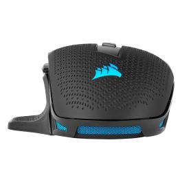 Corsair Nightsword RGB - Ratón Gaming Óptico, 18000 DPI, Personalizable, Peso Ajustable, 8 Botones Programables, Negro - Para Mano Derecha