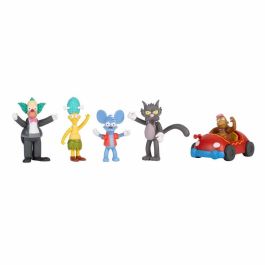 JAKKS PACIFIC Blister 6 figuras Los Simpsons 7cm