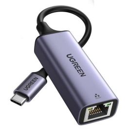 UGREEN Adaptador USB-C 3.1 Gen1 a Gigabit Ethernet 1000Mbps para PC/Portátil – Plata