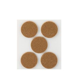 Inofix Plasfix Pack 5 fieltros marrón sintéticos adhesivos Ø34mm, lana acrílica, protección y silencio Precio: 1.79000019. SKU: S7905567