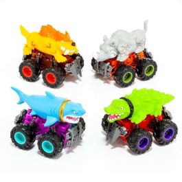 Vheiculos friccion animale beast wheels. 15x5 cm - modelos surtidos