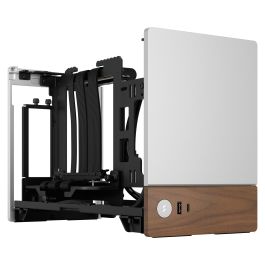 Fractal Design Terra Plata Caja PC SFF Mini-ITX Aluminio 7.7 cm