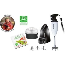 ESGE 99205 Batidora de inmersión 180W, 3 cuchillas, 2 velocidades, 11500-16000 RPM, Negro/Blanco, Fácil de limpiar Precio: 204.49999944. SKU: B1H5EP2PCC
