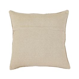 DKD Home Decor Cojín Boho de Lana y Yute Kilim 45 x 45 cm (2 Unidades) | Decoración Sofá Cama