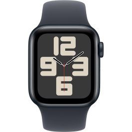APPLE Watch SE GPS 40mm Midnight Aluminium Case con Midnight Sport Band S/M - Reloj Inteligente OLED de 32GB