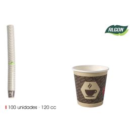 Vaso de Cartón para Café 120 cc, Set de 100, Marca Inde (12 Unidades) Precio: 35.50000003. SKU: B15EWMTKY9