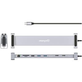 MANHATTAN 10-in-1 4K USB-C PD Dockingstation 2xHDMI