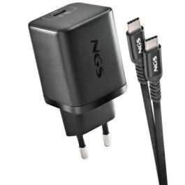 NGS BUD65W-L Cargador GaN USB-C 65W PD - Cargador Rápido Ultracompacto para Portátil Lenovo con Cable USB-C 1.5m y 5 Conectores DC (Kit Completo de Recarga)