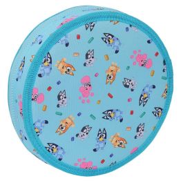 Safta Plumier Escolar Redondo 18 Piezas Bluey Dos Cremalleras 35x210 mm