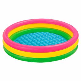 Piscina Hinchable para Niños Intex Sunset Aros 131 L 114 x 25 x 114 cm (6 Unidades)