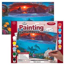 Royal Langnickel Pintura Por Números Adultos Lge "Vida Del Océano" Precio: 6.69000046. SKU: B1CA7AMQ9C