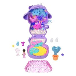 Polly Pocket JCB15 - Set Dreamland con Minifigura y Unicornio