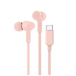Belkin G3H0002HQPKV2 Auriculares In-Ear USB-C Rosa con Micrófono, Resistencia IPX5, Sonido de Alta Fidelidad y Limitación de Volumen Precio: 18.49999976. SKU: B17VDMYFL3