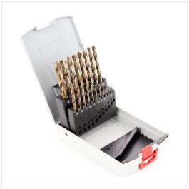 Bosch 2608587014 HSS-Spiralbohrer-Set Cobalt, brocas helicoidales de acero de alta velocidad, 19 piezas