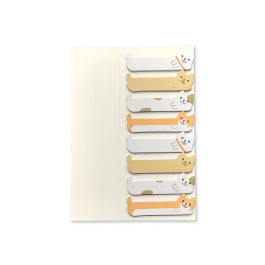 Imaginovo Bloc notas adhesivas marcapaginas perrito 160 notas 8x15x48 mm diseño fantasía
