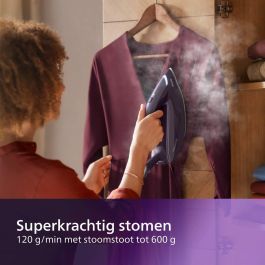Philips PSG7150/30 Generador de Vapor Presión 8 Bares Depósito 1.8 L OptimalTEMP Morado