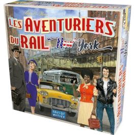 Asmodee ACD0824968200605 - Días de Maravilla Aventureros Ferroviarios: Nueva York Juego de Mesa 8+ años, 2-4 jugadores, 10-15 min Asmodee ACD0824968200605 - Días de Maravilla Aventureros Ferroviarios: Nueva York Juego de Mesa 8+ años, 2-4 jugadores, 10-15 min