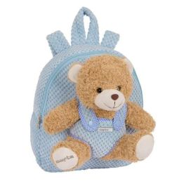 Mochila preescolar con osito 23x27x7,5cm