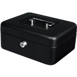 YALE Caja de dinero de seguridad con cerradura de cilindro y 2 llaves - 20 x 16 x 9 cm - Negro Precio: 27.50000033. SKU: B13CZQTEE4