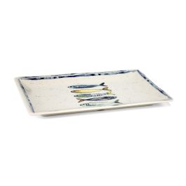 La Mediterrane Bandeja de Melamina Brillo Peixe 20 x 13 x 2 cm (24 Unidades)