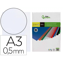 Liderpapel Tapas Polipropileno A3 0.5 mm Transparente Paquete 100 Unidades Precio: 47.49999958. SKU: B1B5M7FNJQ