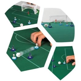 Subbuteo Set de Futbolín Olympique de Marsella OM con Figuras Flexibles e Irrompibles para Seguidores a partir de 6 Años
