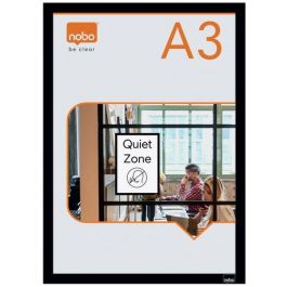 Nobo Marco Porta Anuncios Magnético Autoadhesivo DIN A3, Negro, Pack 2 Unidades Precio: 30.50000052. SKU: B1BZAKBHF6