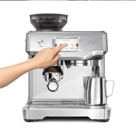 Sage SES990BSS4EEU1 Cafetera Oracle Touch Inox, Pantalla Táctil, Molinillo Cónico, Control de Temperatura PID, Texturizador Automático de Leche