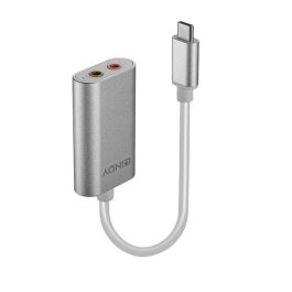 Lindy Convertidor de Audio USB-C a Jack 3.5mm para Auriculares y Micrófono Mono. Adaptador Portátil para Ultrabook, Tablet Precio: 14.69000016. SKU: B1C8CV73T9