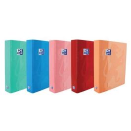 Carpeta De Anillas Oxford School Carton Forrado A4 4 An.Mixtas 25Mm Col.Sur.(5) 10 unidades Precio: 67.50000004. SKU: B1HLX6X935