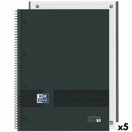 Cuaderno Oxford European Book Write&Erase Negro A4 80 Hojas (5 Unidades) Precio: 27.89000027. SKU: S8422282