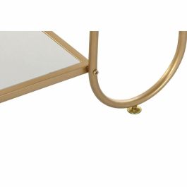 Mesa Centro Glam DKD Home Decor Dorado Blanco 55 x 45 x 110 cm