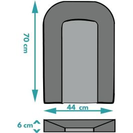 Cambiador - LOOPING - BCLPG - Placa de espuma - Gris